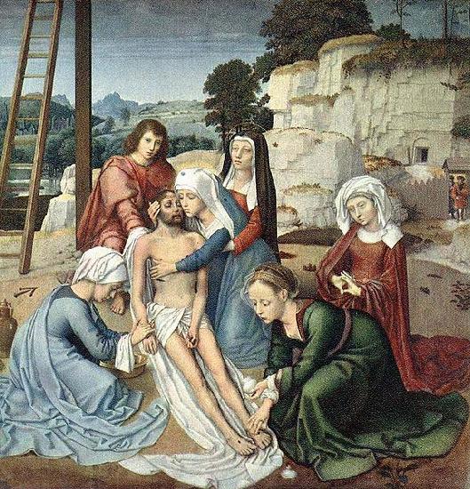 Gerard David Deposition oil painting picture